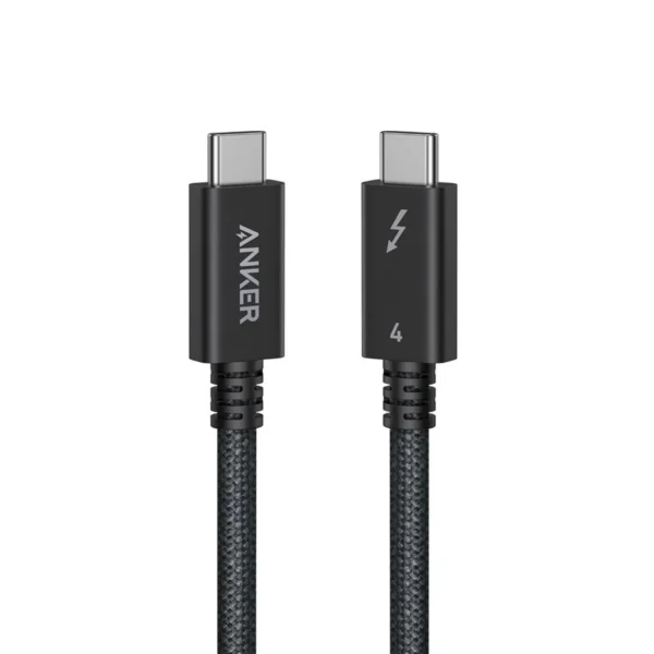 Anker A84N0011 USB C to USB C 40Gbps 240W 8K Ultra Fast Data Transfer amp Charging Cable 1m Black 1