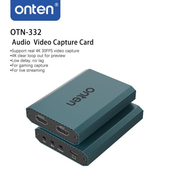 Onten OTN-332 4K Audio Video Capture Card - Image 2