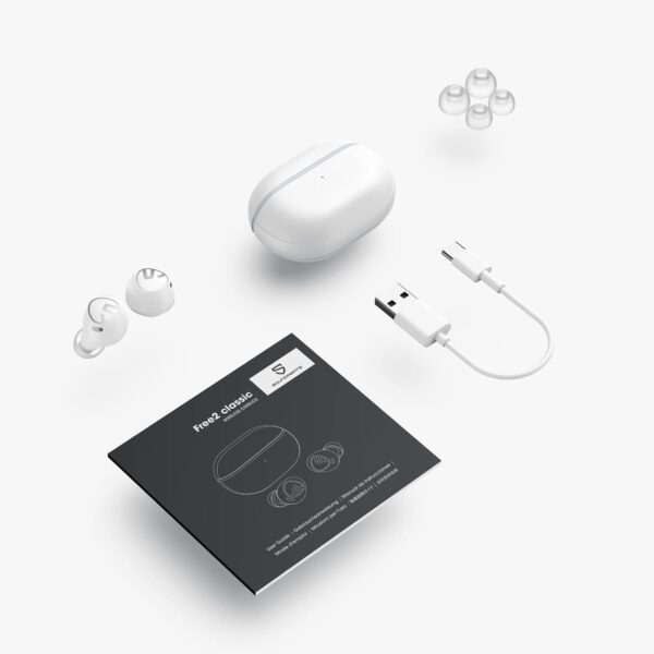 SOUNDPEATS Free2 Classic Wireless Earbuds White 6