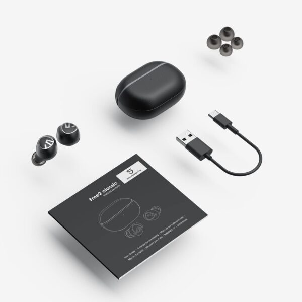 SOUNDPEATS Free2 Classic Wireless Earbuds black 1