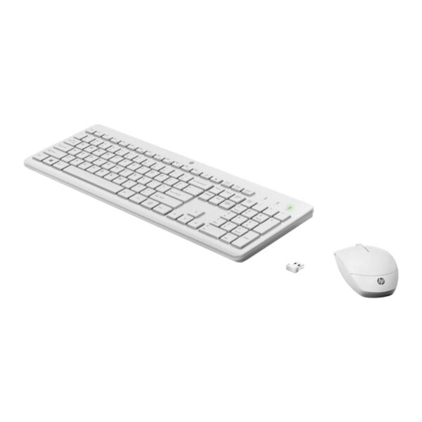 hp 230 Wireless Mouse and AR Layout Keyboard Combo 3L1F0AA#ABV -White - Image 2