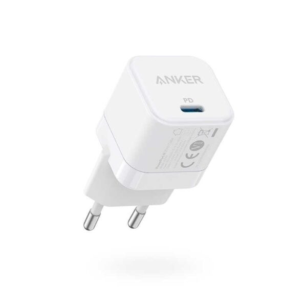 Anker A2149L23 PowerPort III 20W Cube USB-C Charger -White