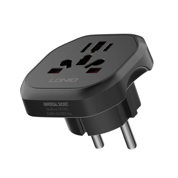 LDNIO Z7 2500W Universal Adapter -Black