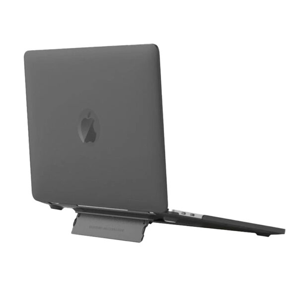 MacBook New Pro 13 A1706/A2159/A1708/A1989/A2159/A2251/A2289/A2338 Heightening and Cooling Stand Case -Black Matte