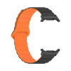 Apple Watch 42/44/45/46/49mm High Quality Silicone Strap -Black/Orange