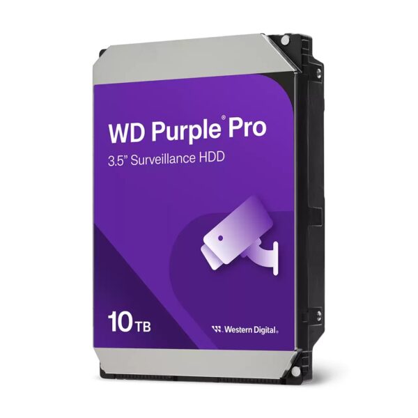 WD WD101PURA 10TB Surveillance Internal 3.5 inch HDD WD Purple pro -Purple