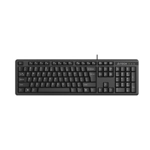 A4TECH KKS-3 Natural-A FN USB Wired Keyboard -Black