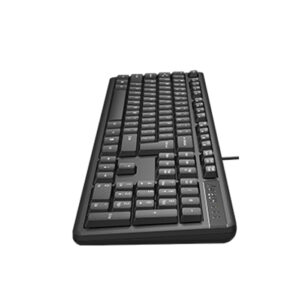 A4TECH KKS 3 Natural A FN USB Wired Keyboard Black 1 1