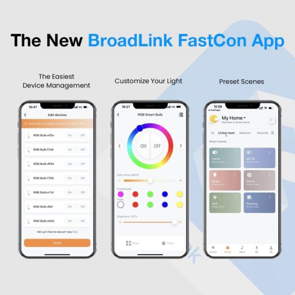 BroadLink FastCon LB4E27 Smart Bulb - Image 3