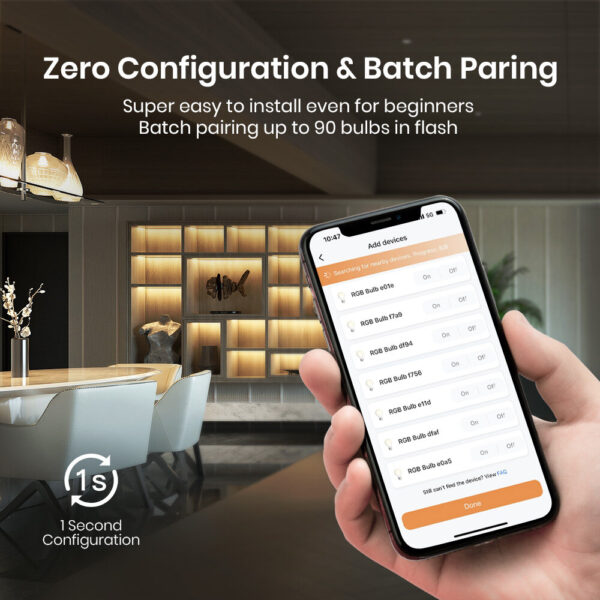 BroadLink FastCon LB4E27 Smart Bulb - Image 4