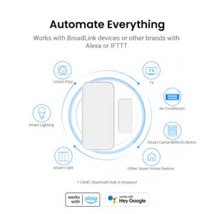 Alternative view of BroadLink SR4D Door Sensor