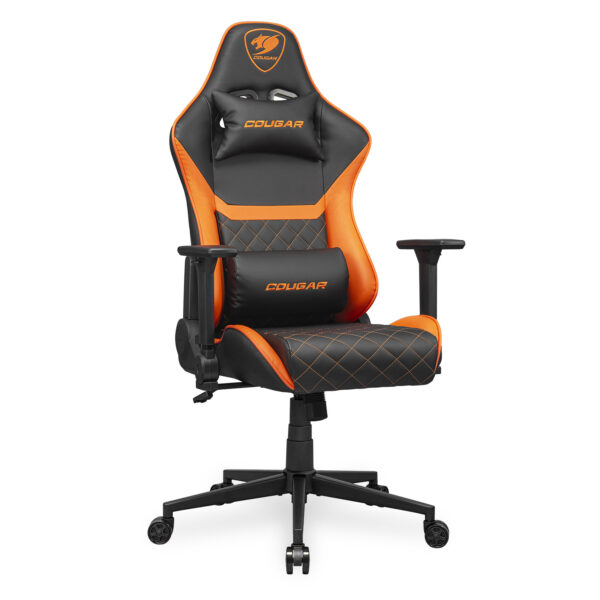 COUGAR ARMOUR ONE V2 Gaming Chair -Black/Orange - Image 2