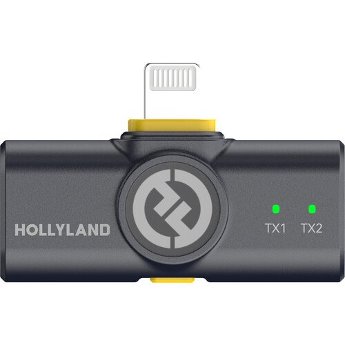 HOLLYLAND LARK M2 Wireless Lavalier Microphone (Shine Charcoal) - Image 9