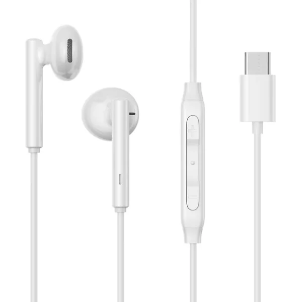 Open Box Joyroom JR-EC05 Type-c Wired EarPhone -White