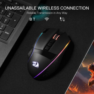 REDRAGON ENLIGHTMENT PRO 3 Modes Connection RGB Gaming Mouse M991RGB PRO 3