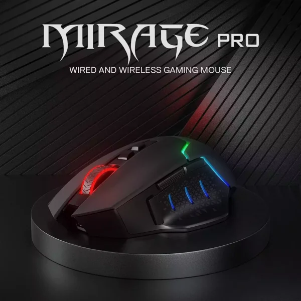 REDRAGON MIRAGE PRO Wired and Wireless Gaming Mouse M690-PRO - Image 4