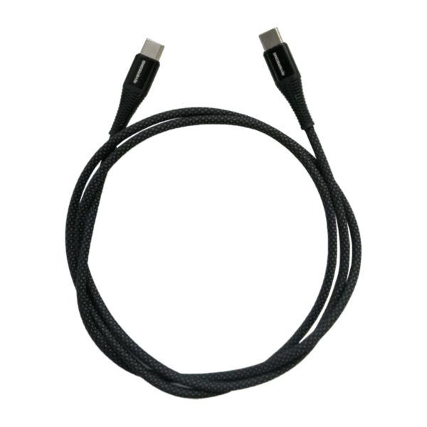 RIVERSONG Lotus 11 LCL1 USB-C to Lightning 27W Charging Cable 1m -Black - Image 2