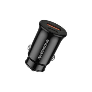 RIVERSONG Safari S9 CC22 20W PD Fast Charging Car Charger -Black
