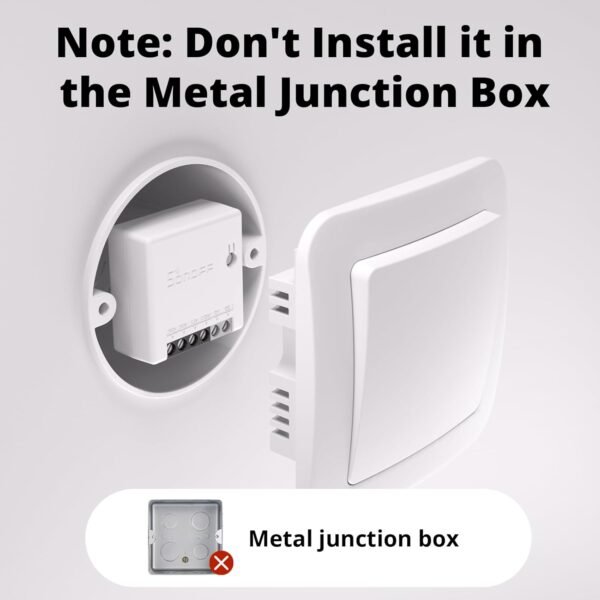 SONOFF MINIR2 Wi-Fi Smart Switch with DIY Mode - Image 2