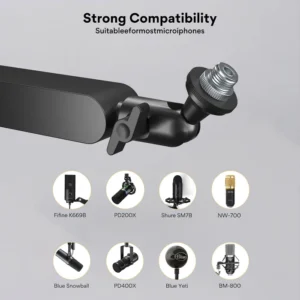 maono Aluminum Live Streaming Microphone Arm BA92 5