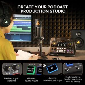 maono CASTER E2 Podcasting Console AME2 2