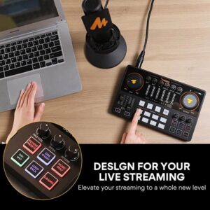 maono CASTER E2 Podcasting Console AME2 3