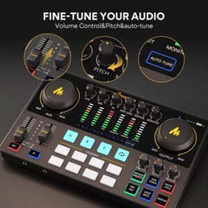 maono CASTER E2 Podcasting Console AME2 6