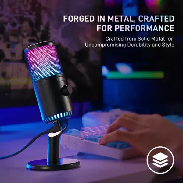 maono Programmable USB Condenser Microphone DM30RGB - Image 6