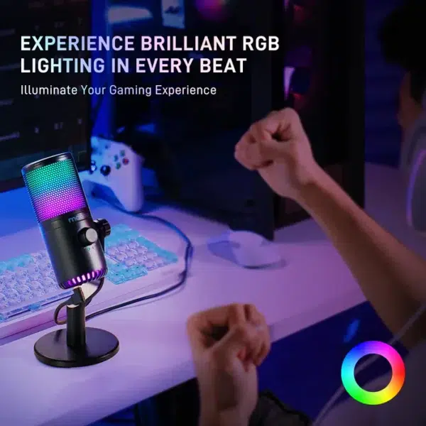 maono Programmable USB Condenser Microphone DM30RGB - Image 4