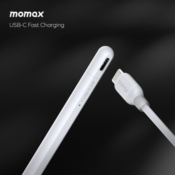 momax TP11W 1-Folio Flow Active Stylus Pen -White - Image 5