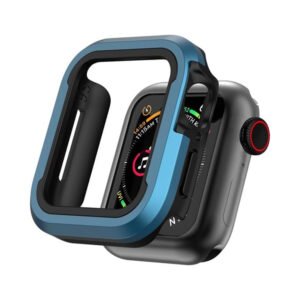 Apple Watch 49mm- WiWU JD-101 DEFENDER Strong Metal Case -Blue