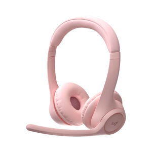 Logitech® ZONE 300 Noise-Cancelling Bluetooth Headset -Rose (981-001412)