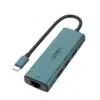Onten OTN-UC121 5-in-1 USB-C to 100M Ethernet Adapter with 3-Ports Hub