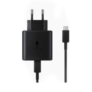 SAMSUNG EP-T4511 45W PD USB-C 2Pin Power Adapter with 1.8m USB-C to USB-C Cable -Black