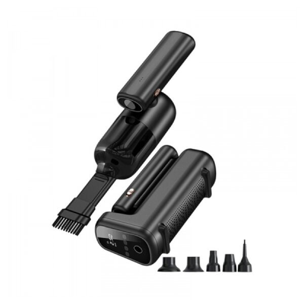 WiWU Wi-AI002 5-in-1 Multifunctional Inflatable Pump -Black - Image 2