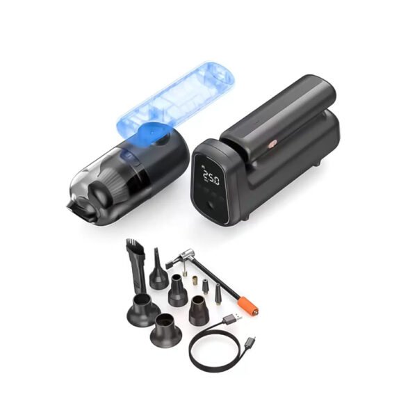 WiWU Wi-AI002 5-in-1 Multifunctional Inflatable Pump -Black - Image 5