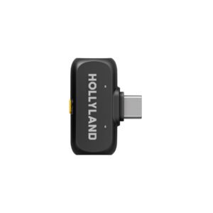 HOLLYLAND LARK A1 Combo Wireless Lavalier Microphone Duo (Space Grey) - Image 3