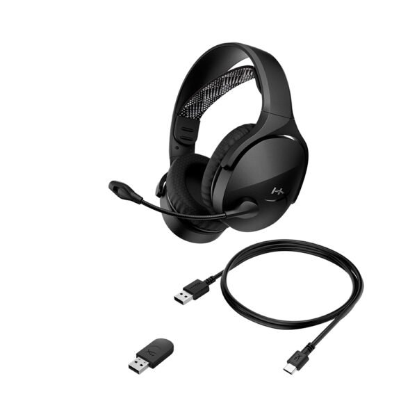 HYPERX CLOUD JET Dual Wireless 2.4GHz/Bluetooth Gaming Headset AJ0T1AA (Black) - Image 5