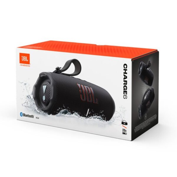 JBL CHARGE6 Portable Wireless Speaker -Black - Image 4