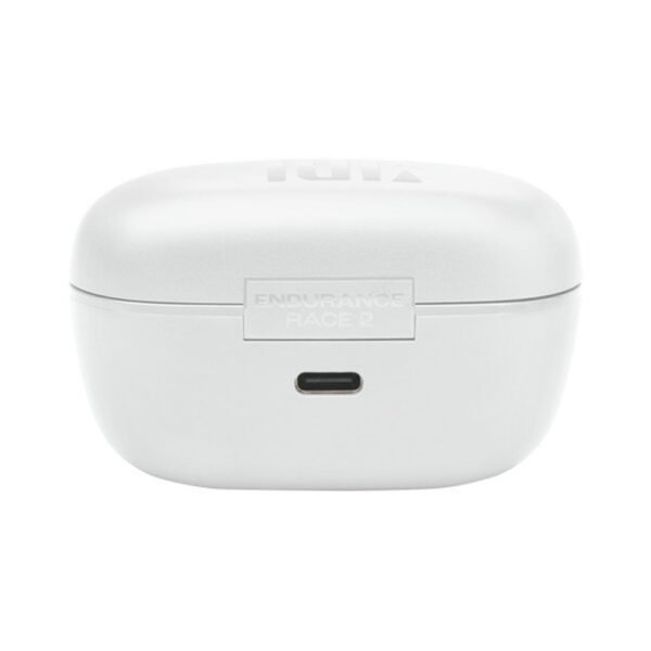 JBL ENDURANCE RACE 2 Twistlock Active Noise Cancelling Wireless Earbuds -White - Image 6