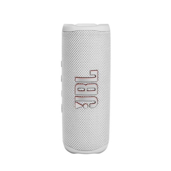 JBL FLIP6 Portable Bluetooth Speaker -White - Image 3