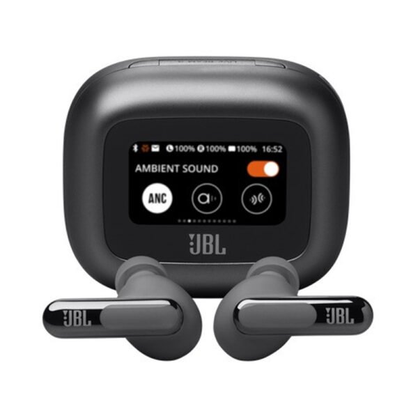 JBL LIVE BEAM 3 True Adaptive Noise Cancelling Wireless Earbuds -Black