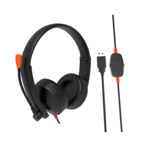 Meetion HP003U USB Wired Headset (Black) - Image 4