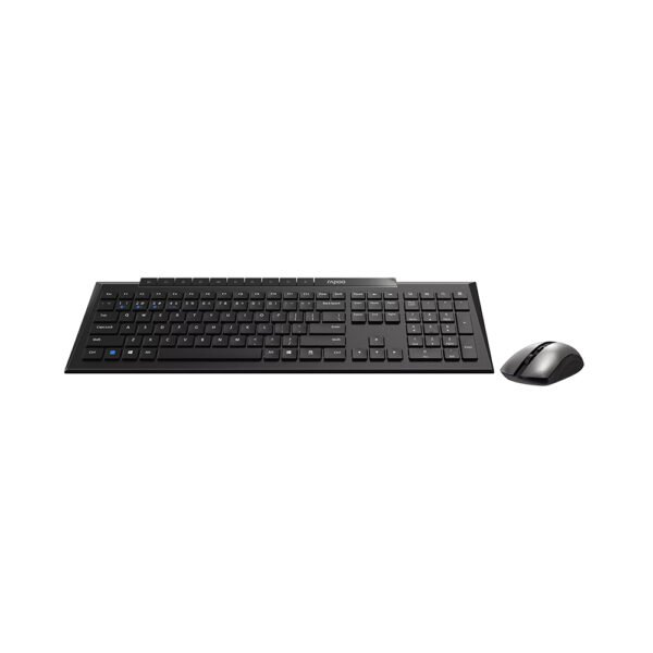 RAPOO 8210M Multi-Mode Wireless Keyboard and Mouse -Black - Image 4
