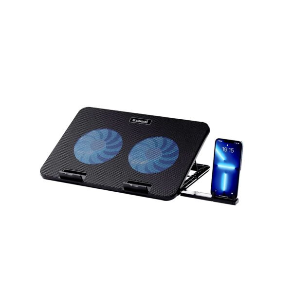ST STANDARD ICE-02 USB LED Light Gaming Cooler with Mobile Holder