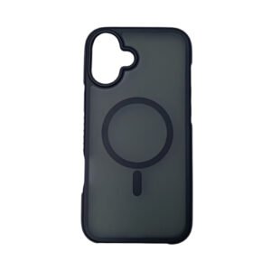 iPhone16Plus- PULOKA Anti-Fall Airbag Magnetic Case -Black