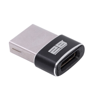 2B CV160 USB-A3.0 Male to USB-C Female Adapter -Black