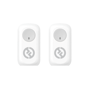 HOLLYLAND LARK A1 Combo Wireless Lavalier Microphone Duo (White) - Image 3