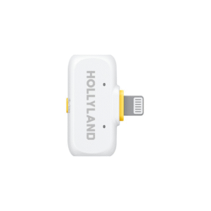 HOLLYLAND LARK A1 Combo Wireless Lavalier Microphone Duo (White) - Image 6