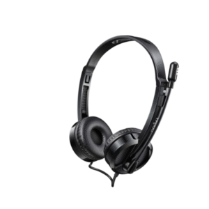 Alternative view of RAPOO H100 3.5mm Wired Stereo Headset (Black)